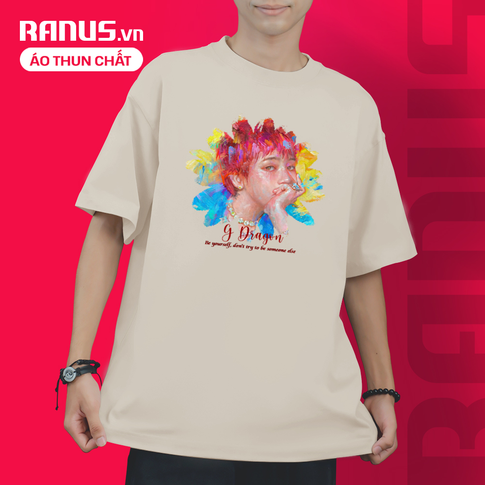 Roger Ranus Áo thun G DRAGON NGƯỜI NỔI TIẾNG KPOP NHÓM NHẠC BIGBANG - áo thun cao ...